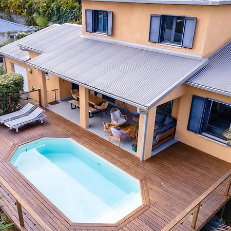 Villa Cactus Avec Piscine Et Vue Mer La Saline-Les-Bains Exterior foto
