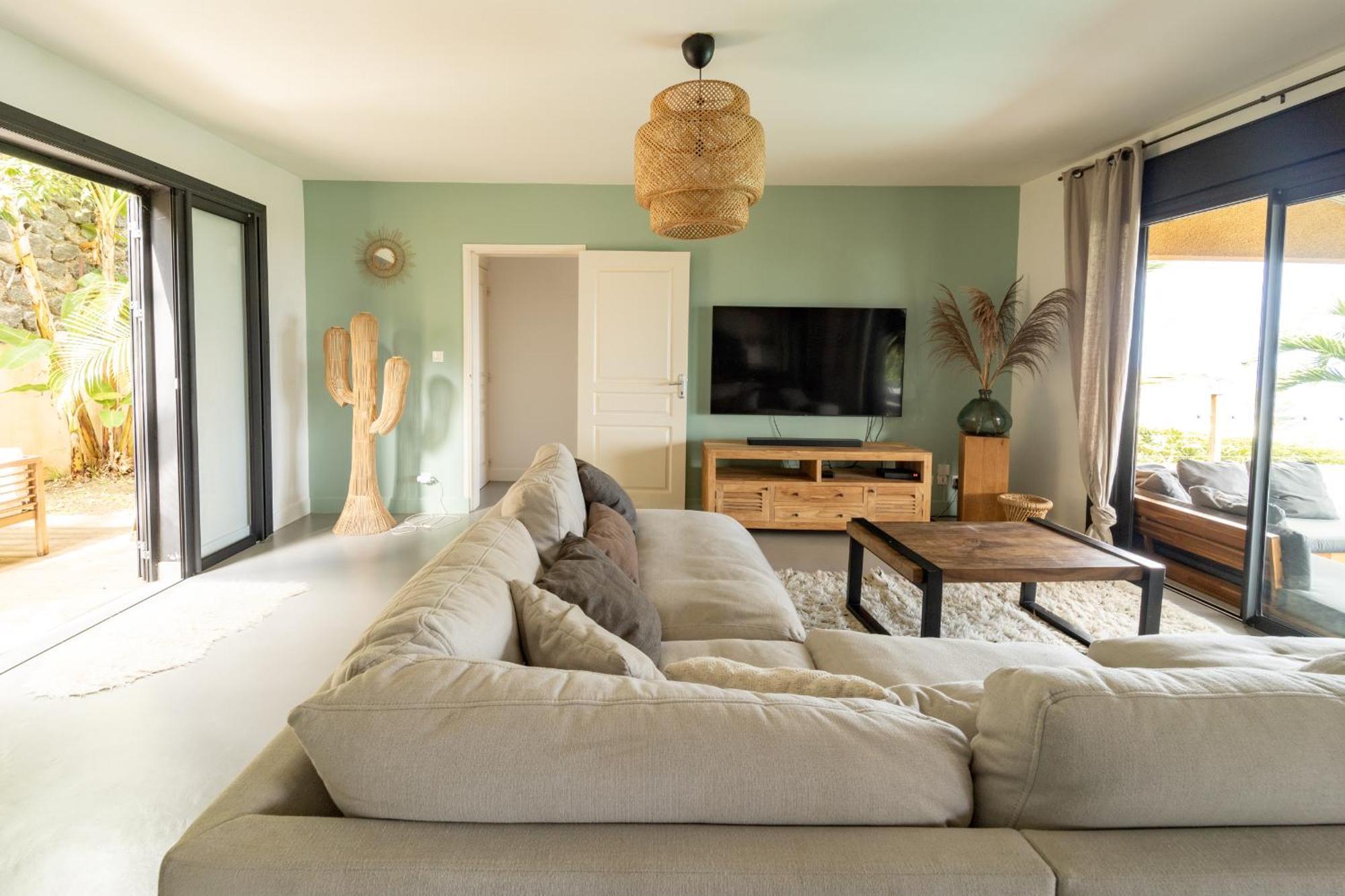 Villa Cactus Avec Piscine Et Vue Mer La Saline-Les-Bains Exterior foto