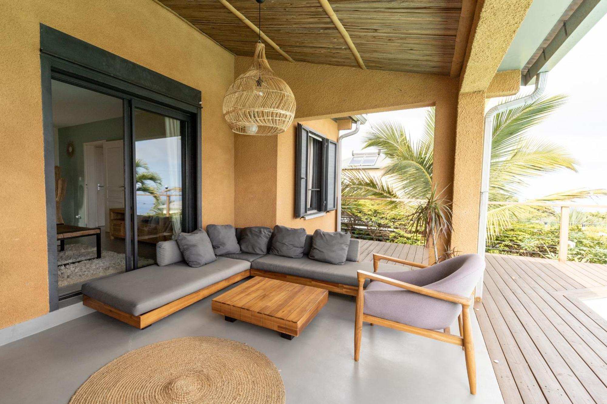 Villa Cactus Avec Piscine Et Vue Mer La Saline-Les-Bains Exterior foto